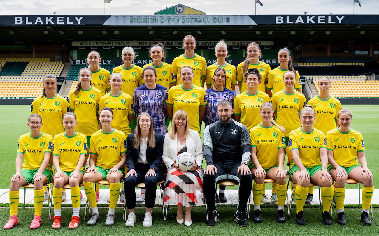 Proud sponsors of Norwich City womens team